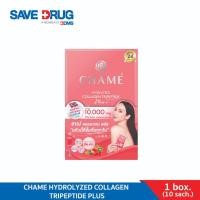 ราคา CHAME' Hydrolyzed collagen Tripeptide Plus คอลลาเจน (150 g.)10 ซอง (6966993326)