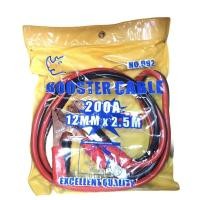 ราคา Booster Cable สายพ่วงแบตเตอรี่ สายชาร์จ จั๊มแบต ชาร์แบตรถยนต์200Amhทองเหลืองแท้ 100% (3878459320)
