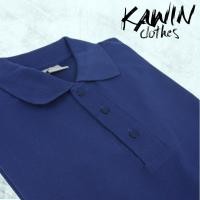 ราคา KAWIN เสื้อโปโล ผู้ชาย/ผู้หญิง Navy สีกรมท่า ผ้าเนื้อนุ่มใส่สบายมาก (5853879768)