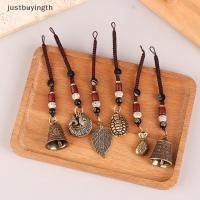 ราคา [JBTH] ใหม่ทองเหลืองวินเทจพุทธศาสนาทิเบต Mantra-พวงกุญแจเชือกเส้นเล็กจี้เชือกทําด้วยมือแหวนรถเครื่องประดับ [JB] (23262589053)