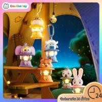 ราคา [จัดส่งภายใน 24 ชั่วโมง] Disney ของแท้ Crazy Animal City Camping Night Light จี้ สินค้าจี้ตุ๊กตาของขวัญวันเกิด (27193568103)