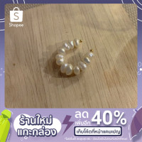 ราคา ต่างหูหนีบมุกล้อมรอบ Ear cuff with pearl (9658443645)