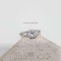 ราคา [Iris Jewellery] - CMS290 Ring - 925 Sterling Silver Plated 18K White Gold (51752975258)