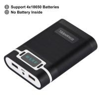 ราคา Dropshiping HAWEEL DIY 4 x 18650 แบตเตอรี่ 10000mAh Power Bank Shell กล่อง 2 x USB Output & Display สําหรับ iPhone, Galaxy, Sony, HTC, Google, Huawei, Xiaomi, Lenovo และสมาร์ทอื่นๆ (55653510331)