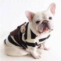ราคา ชุดหมาเฟรนบลูด็อก French Bulldog เสื้อยืดมีกระเป๋า (53904859202)
