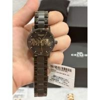 ราคา 14502925 Coach Analog Business Grand Ladies Watch ตัวเรือน สีดำ หน้าปัด รถม้า สีทอง หน้าปัด 36 mm. (23364632036)