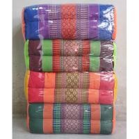 ราคา หมอนขิต แพค 4 ใบ นุ่น 100% คละลาย คละสี (1893952907)