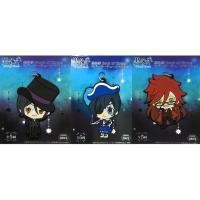 ราคา พวงกุญแจยาง พ่อบ้านปีศาจ Kuroshitsuji Black Butler Book of Circus มี 3 แบบ (28931130750)
