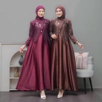 ราคา ชุดซาฮาร่า Modern Gamis, Party Gamis, ทามามิสซาตินพรีเมี่ยมหรูหราล่าสุด, Eid Gamis 2026, Gamis ที่เป็นมิตรพยาบาล (45102728476)