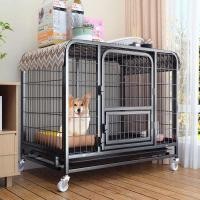 ราคา กรงสุนัข สุนัขพันธุ์เล็ก เท็ดดี้ ในร่มพร้อมห้องน้ำ สุนัขขนาดกลาง คอกสุนัขหน้าหนาว Corgi กรงรั้วขนาด (28561992223)