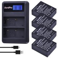 ราคา 1800mAH BLH-1 BLH1 BLH 1 Rechargeable Camera Battery + LCD USB Dual Charger for Olympus E-M1 Mark II EM1-2 EM1 Mark Came (14092294690)