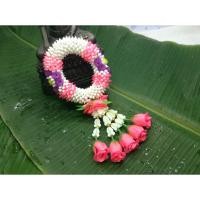 ราคา พวงมาลัยดอกไม้ ดอกพุด ตามาลัย สีชมพู ถวายพระ ไหว้พระ บูชาพระ ทำบุญ ตักบาตร สวดมนต์ (ดอกไม้ประดิษฐ์) (708130649)