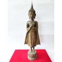 ราคา พระพุทธรูป ศิลปะสุโขทัย ปางรำพึง สูง23นิ้ว เนื้อสัมฤทธิ์ (22201974556)