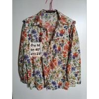 ราคา เสื้อเชิ้ต เสื้อลายดอก แบรนด์ zara (24822850392)