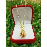 ราคา #สร้อยคอ#สร้อยคอสามกษัตริย์พร้อมจี้ถุงทอง (9314758730)