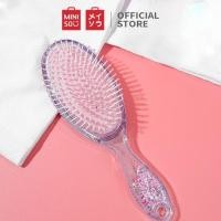 ราคา Miniso Hair Brush แปรงนวดระเบิดสีชมพู หวี Miniso (51655444695)