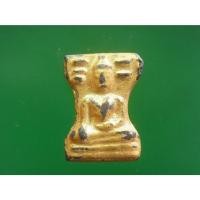 ราคา พระมเหศวร 2 หน้า กรุวัดพระศรีฯ สุพรรณฯ พิมพ์จิ๋ว เนื้อตะกั่ว ปิดทอง ขนาด 1x1.5 ซม. (30169) (50104054426)