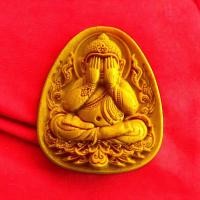 ราคา พระปิดตาทรงเครื่องจักรพรรดิ ไม้ขนุนแกะสลัก (48254455460)