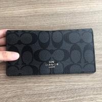 ราคา กระเป๋าสตางค์ Coach ทรงยาว ของใหม่มือ 1 แท้ 100% (7554157085)