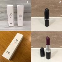 ราคา ลิป ลิปบาล์ม แบรนด์ Jo LOVES เครือ Jomalone และ MAC รุ่น CREMESHEEN สี SATIN สี REBEL สีสวย ลิปสติก ของแท้ (15060769622)