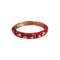 ราคา TANITTgemsกำไลข้อมือEnamelสีแดงลายดอกไม้ - Red (216726562)
