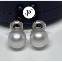 ราคา South sea Pearl Stud Earring 11 mm สีขาวกลมสวยค่ะ (18549051996)