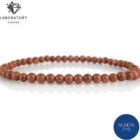 ราคา CST-4 สร้อยข้อมือทรายทอง 4 มิล กำไลหินทรายทอง ข้อมือหินทรายทอง กำไลมินิมอล ข้อมือมินิมอล ไหมยืด (20269148630)