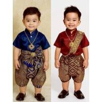 ราคา ชุดไทยเด็กชาย ชุดไทยท่านขุนพร้อมส่ง(SI) (22126420357)