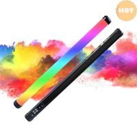 ราคา [2025 Super Sale]VILTROX K60 20W RGB LED Light หลอดไฟสองสีแบบพกพาเติมแสง Wand Stick 2500K-8500K หรี่แสงได้ TLCI97 CRI95 พร้อมฉากพิเศษ 26 เอฟเฟกต์หน้าจอ OLED S (42607882810)