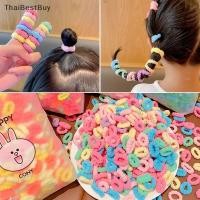 ราคา Thaibestbuy ยางรัดผมสีสันสดใสสำหรับเด็กผู้หญิง100ชิ้นยางไนลอนยืดหยุ่นสูงวงผมเด็กผมผูกผมเด็กเครื่องประดับผมใหม่ (44328646234)