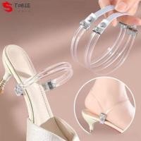 ราคา โทบี สายรัดยึดยืดหยุ่น,ป้องกันการหลุดสายรัดกันลื่น เชือกผูกรองเท้าส้นสูง, สไตล์ติดตั้งง่ายสบายๆแฟชั่นผู้หญิงเชือกผูกรองเท้ารองเท้าส้นสูง (57204226376)