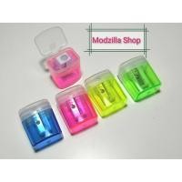 ราคา E’SY อีซี่ กบเหลาดินสอ ทรงสี่เหลี่ยม กบเหลา มีฝาปิดพกพาได้ 1 รู สีสันสดใส Pencil Sharpener (7634538216)