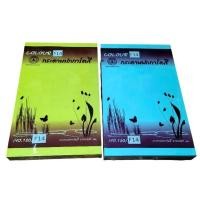 ราคา กระดาษปกการ์ดสี 120 แกรม F14 จำนวน 180 แผ่น (26158194117)