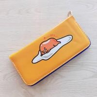 ราคา กระเป๋าสตางค์ใบยาว 3 ช่อง ลาย ไข่ขี้เกียจ สีเหลือง น่ารักมาก (25861212259)