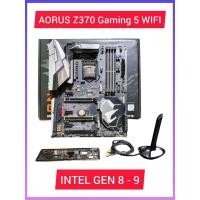 ราคา ( ร้านไทย พร้อมส่ง ) เมนบอร์ด Aorus Z370 Gaming 5 WIFI สำหรับ Intel Gen 8-9 Socket 1151v2 มือสอง (40374415768)