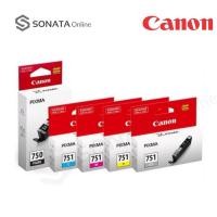 ราคา ตลับหมึกอิงค์เจ็ท Canon PGI-750BK/CLI-751BK/C/M/Y ตลับหมึกอิงค์เจ็ท หมึกแท้คุณภาพสูงจาก Canon มั่นใจทุกงานพิมพ์ (9590842169)