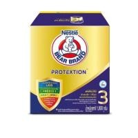 ราคา Bear brand Protextion นมผงตราหมีโพรเท็กซ์ชั่น 3 ขนาด 600 1,100 1,800กรัม รส จืด,น้ำผึ้ง (2714666728)