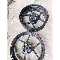 ราคา ล้อหน้า ล้อหลัง kawasaki zx6r สินค้าใช้งานแล้ว ขายตามสภาพ แยกขาย หน้า หลัง (57652134756)