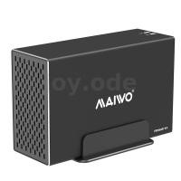 ราคา MAIWO K3572C 3.5 HDD SATA Raid Storage Enclosure 10Gbps Dual Bay Hard Drive Docking Station ถึง USB3.1 Type-C Gen2 พร้อม 4 Raid (40855294124)