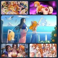 ราคา One Piece Nami Anime Mousepad แผ่นรองเมาส์พร้อม Pad Prime Gaming Keyboard Pad Pad Padding (28011501808)