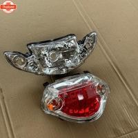 ราคา ชุดไฟหน้า SPARK NANO ไฟท้าย สปาร์ค นาโน เพชร แดง-ใส (41963790064)