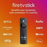ราคา เปลี่ยนเสียงรีโมทคอนโทรลสําหรับ Fire Stick TV 3rd Gen สมาร์ททีวี Stick 4K MAX Lite Fire Cube Remote ทํางานร่วมกับ Alexa (26117787452)