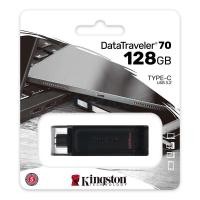 ราคา Kingston 128GB DataTraveler 70 USB-C ความเร็ว 3.2 Flash Drive (DT70/128GB) (5194248034)