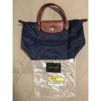 ราคา Longchamp Le Pliage size S หูสั้น สีNavy ของแท้ มือ1 (9216040126)
