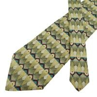 ราคา เนคไท Ermenegildo Zegna Silk Green Geometric Italy เนคไทแบรนด์เนม ของแท้ (44655660802)