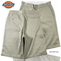 ราคา DICKIES Loose Fit Twill Work Shorts 5 กระเป๋า มือสอง เอว 32 (27993225285)