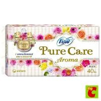 ราคา โซฟี เพียวแคร์ แผ่นอนามัย กลิ่นแฮปปี้ฟลอรัล แพ็ค 40 (48306100822)