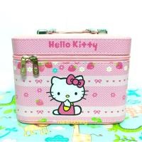 ราคา ❌Sale 219฿ กระเป๋าเครื่องสำอางค์ลายคิตตี้ ขนาด 8” (2392777300)
