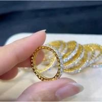 ราคา แหวนเพชรรอบวง น้ำหนัก2สลึงงานแฟชั่นสีเหมือนแท้ (18096438745)