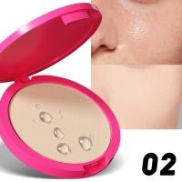 ราคา Natural Matte Pressed Powder Oil Control Brighten Whitening Face Base Foundation คอนซีลเลอร์ขนาดกะทัดรัดแต่งหน้าเครื่องสําอาง (55251653065)